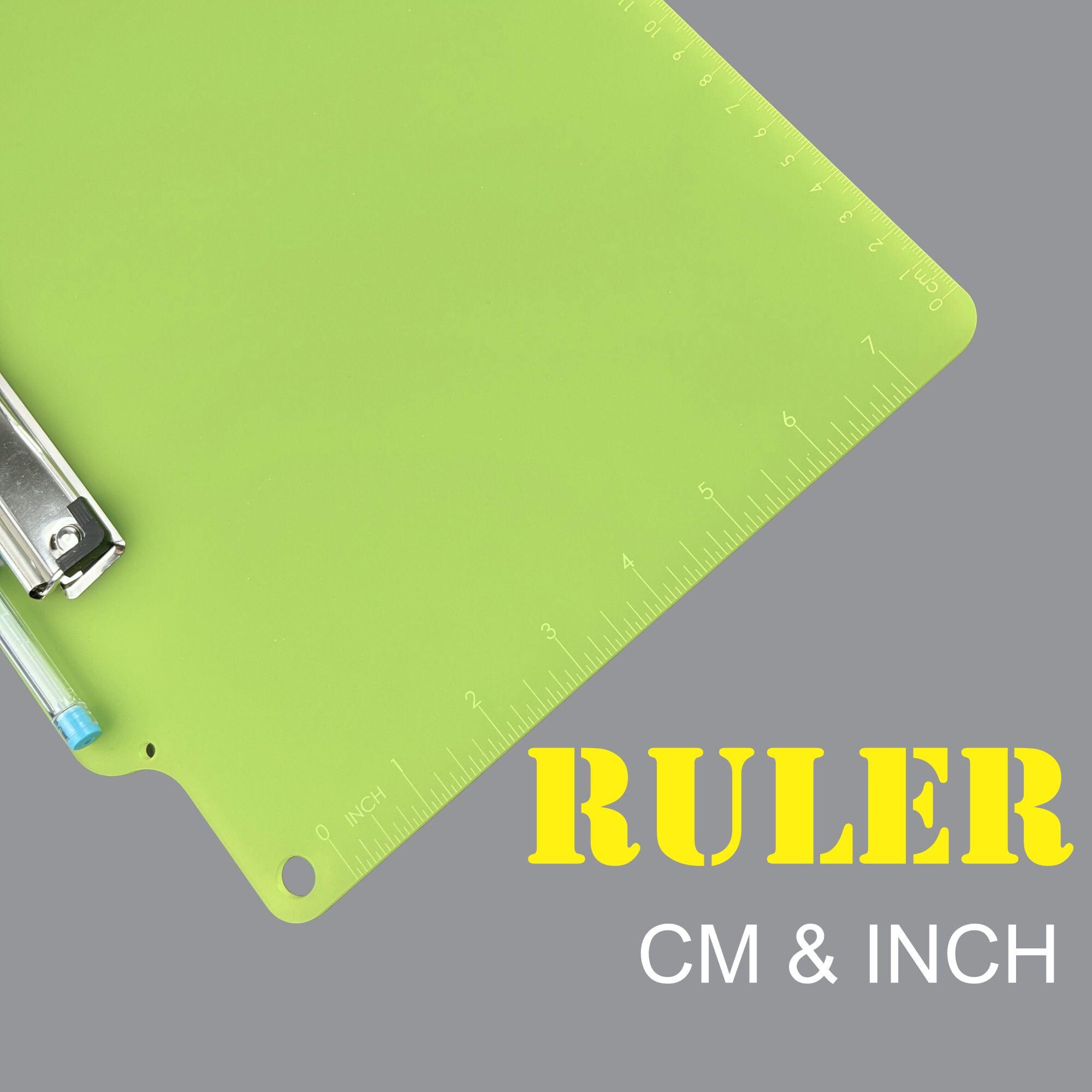 Clipboard Ruler A4 Document Landscape Clipboard With Ruler and Pen Holder - Etsy