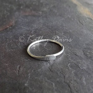 Silver Hoop Earrings, Sleeper Earring, Simple Endless Hoops, Catchless Minimal Huggie Hoop, Choose your Size, Single or Pair, jewelry gift