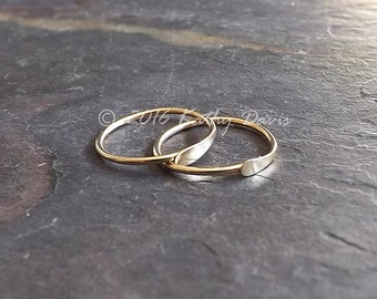 Gold Hoop Earrings, Endless Hoops, Simple Sleeper Hoop Earring, Gold Filled modern Minimalist jewelry, Custom Jewelry Women Gift for her