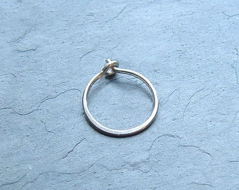 Silver Hoop Earrings, Small Sterling Silver Hoops, minimalist Silver jewelry gift, sterling silver earrings