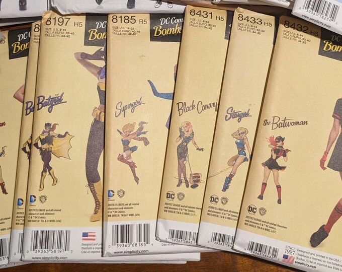 DC Bombshell Patterns choose - Etsy