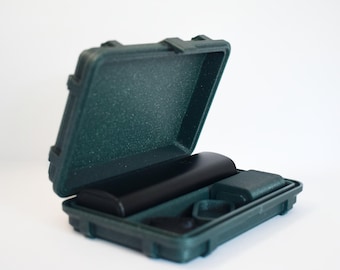 Hardshell Travel Case for Pax Plus and Pax 3 - Space Green - With Accessory Storage Compartment