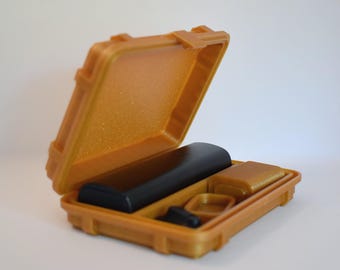 Hardshell Travel Case for Pax Plus and Pax 3 - Space Gold - With Accessory Storage Compartment