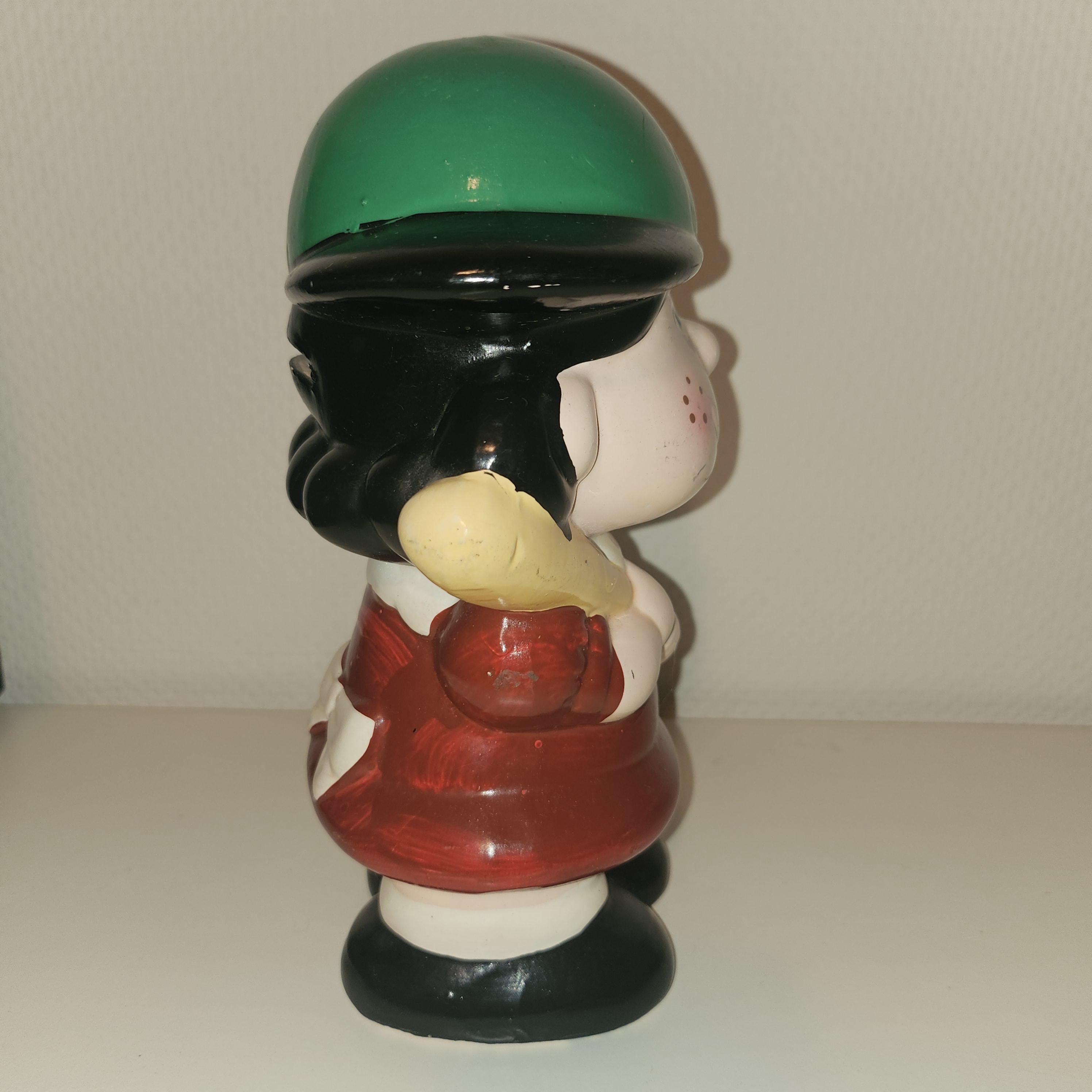 ルーシー（ピーナッツ）のヴィンテージ風セラミック製貯金箱。 - Etsy 日本