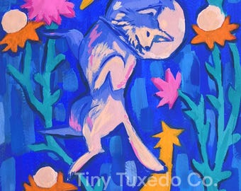 Laika - 9x11" Wall Art Print