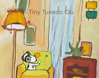 Dog Jams - 8x10" Wall Art Print