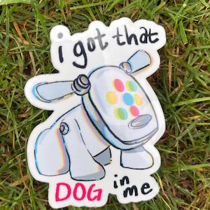 iDog sticker