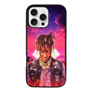 Juice World iPhone 16 15 14 13 Pro Max Samsung S25 S24 S23 S22 Ultra Plus Z Flip Fold 6 5 4 Google Pixel 9 Pro XL 8 7 6 Pro 7A Case