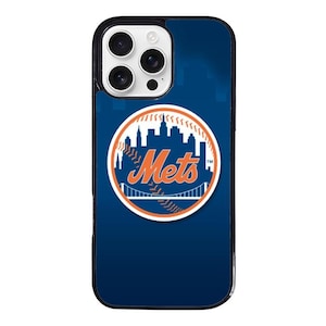 Logo Mets iPhone 16 15 14 13 Pro Max Samsung S25 S24 S23 S22 Ultra Plus Z Flip Fold 6 5 4 Google Pixel 9 Pro XL 8 7 6 Pro 7A Case