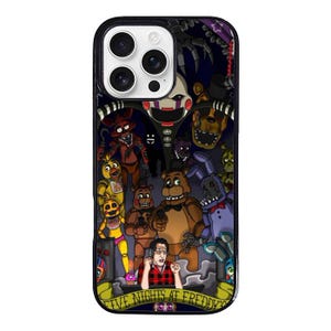 Five Nights Dog iPhone 16 15 14 13 Pro Max Samsung S25 S24 S23 S22 Ultra Plus Z Flip Fold 6 5 4 Google Pixel 9 Pro XL 8 7 6 Pro 7A Case
