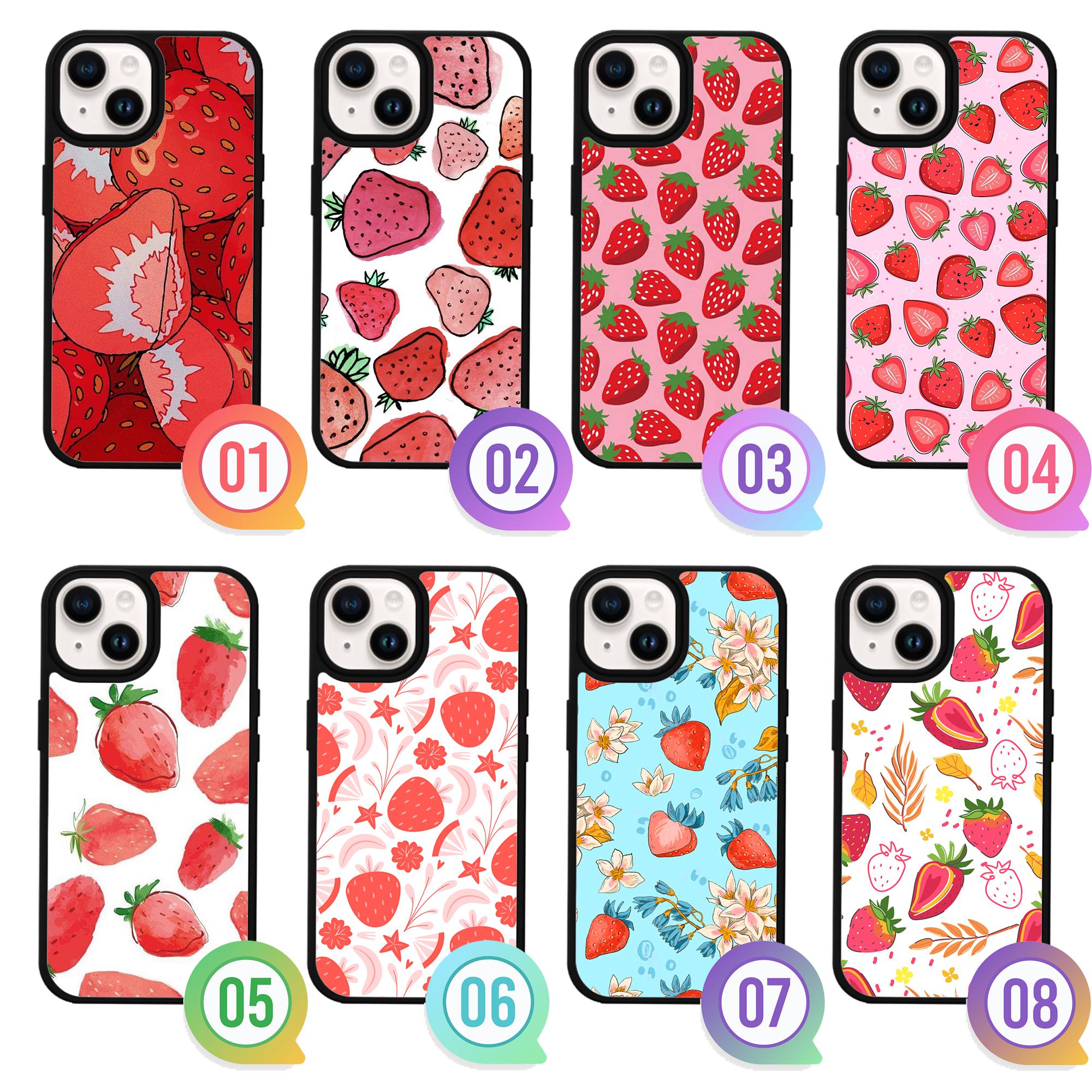 Z Flip 5 Phone Case Strawberry - Etsy