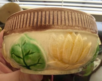Antique Etruscan Majolica Bowl
