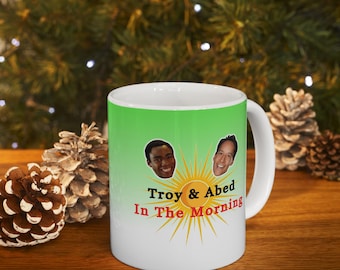 Troy und Abed in the Morning Kaffeebecher, Community TV-Show