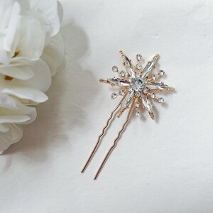 20pcs Crystal AB & Gold Hair Pins | Diamante Bridal Wedding Hair Accessories Women