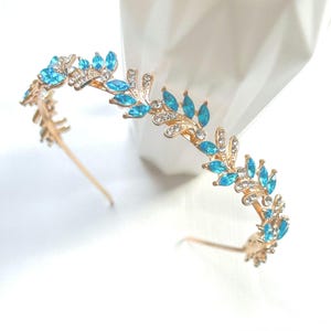 Blue Crystal Headbands - Etsy display picture 3