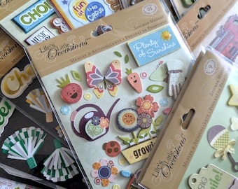 K and Company Dimensional Stickers: Life's Little Occasions