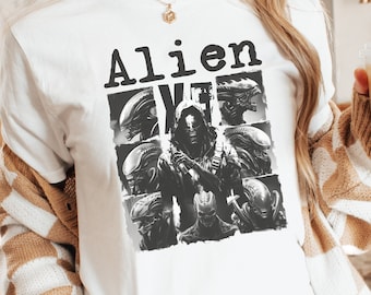 Alien Xenomorph T-shirt for men gift for woman Alien vintage movie horror 1979 tshirt tee movie enthusiast