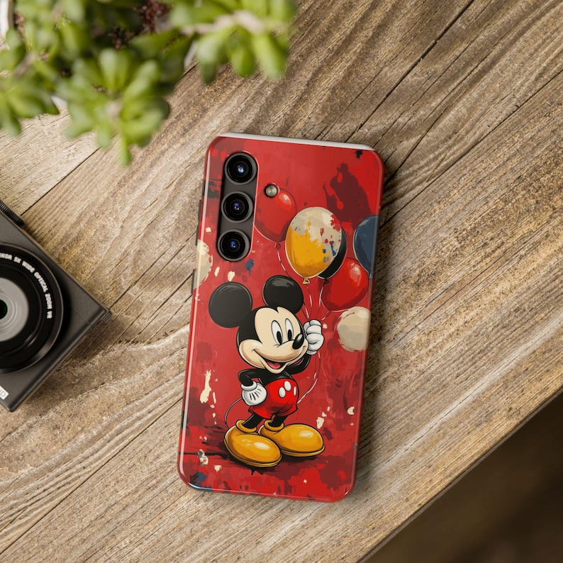 Vintage Mickey Mouse Balloon Tough Phone Case image 2