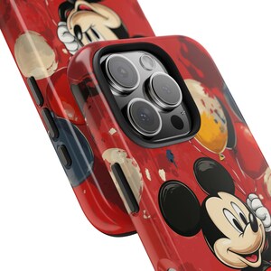 Vintage Mickey Mouse Balloon Tough Phone Case image 3