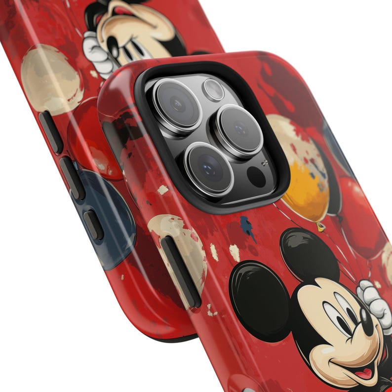 Vintage Mickey Mouse Balloon Tough Phone Case image 3