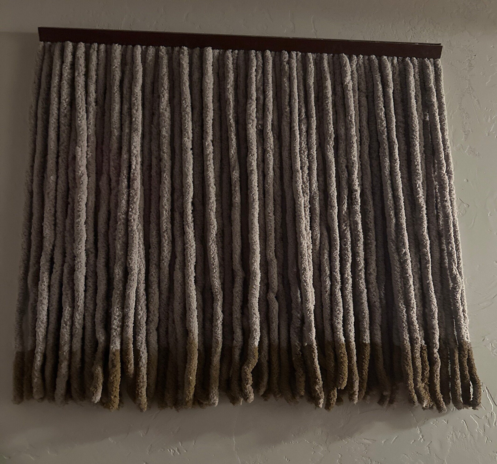 Image showcasing Wall Decor Fiber Art Using Earth Tones and Balance - Etsy