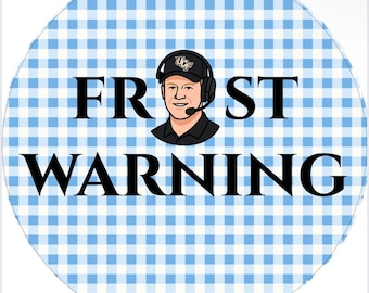 scott frost “frost warning” ucf game day pin