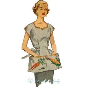 Repro Vintage Gobbler Apron 50s on PDF No 36 Available Size M - L- XL