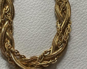 Collar de cuerda dorada de 18 pulgadas de Jennifer Moore