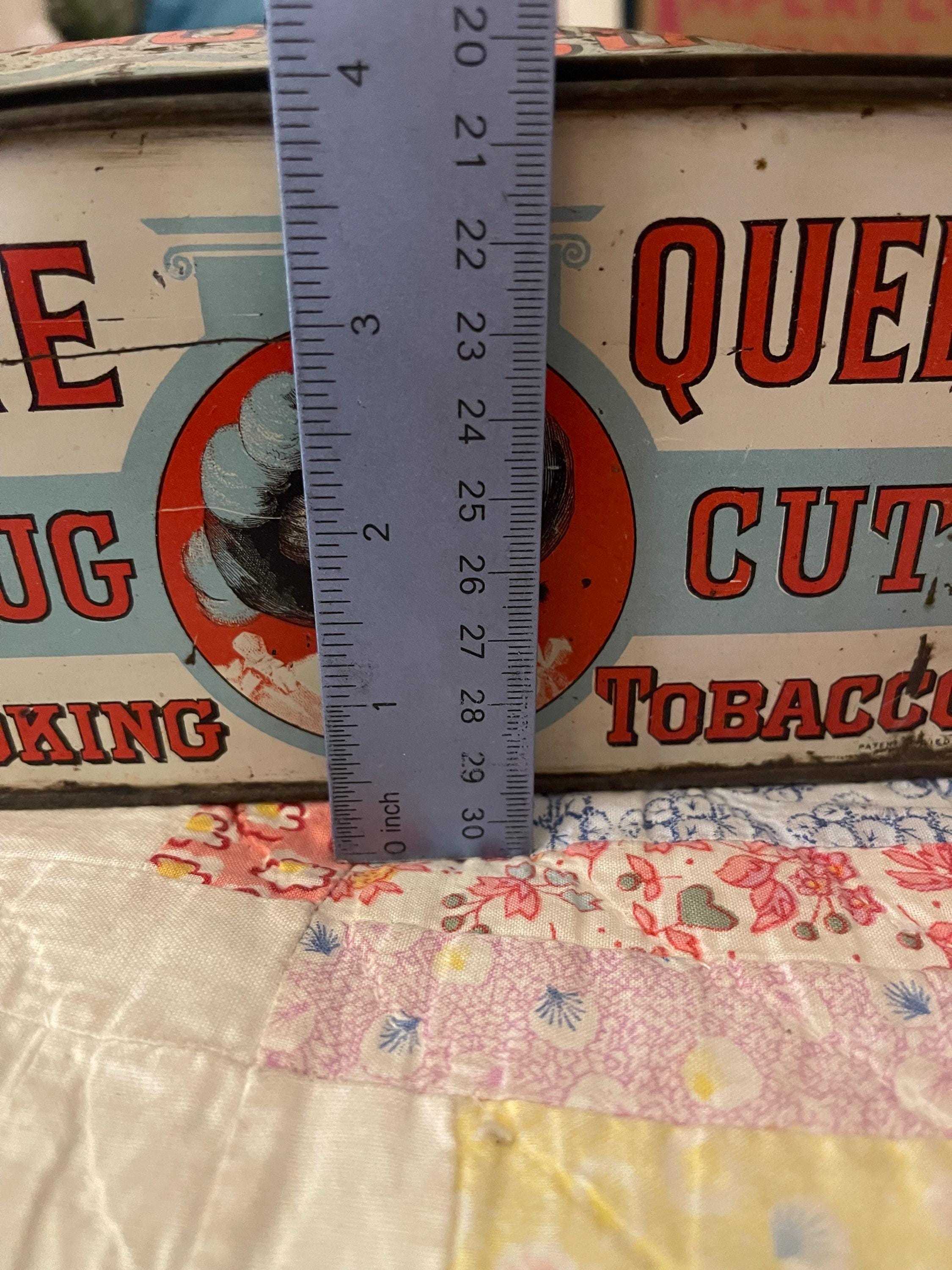 Dixie Queen Plug Cut Tobacco Tin 1900's