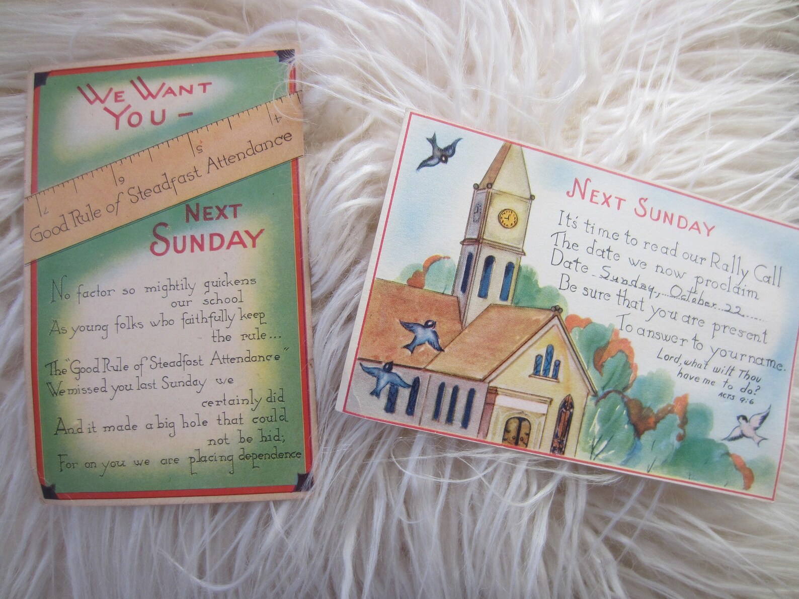 Vintage Religious Postcards Etsy