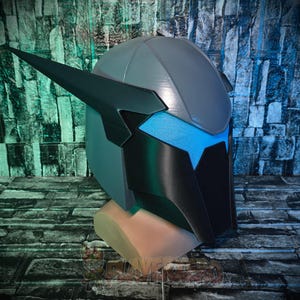Casco de robot mecha: accesorio de cosplay de ciencia ficción futurista con visera UV
