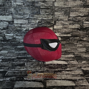 hero cosplay mask side view comfortable fit wearable design