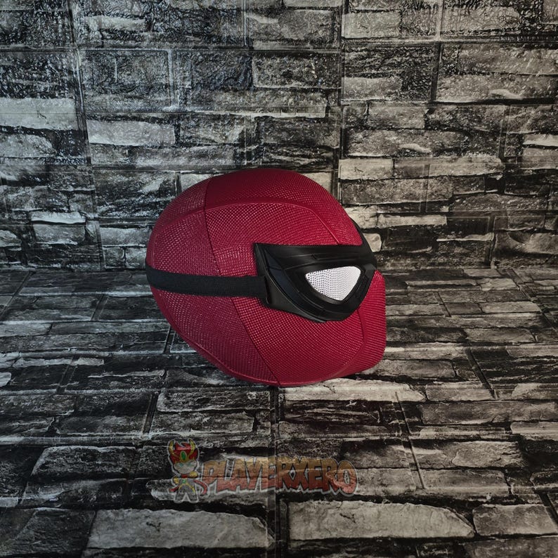 hero cosplay mask side view comfortable fit wearable design