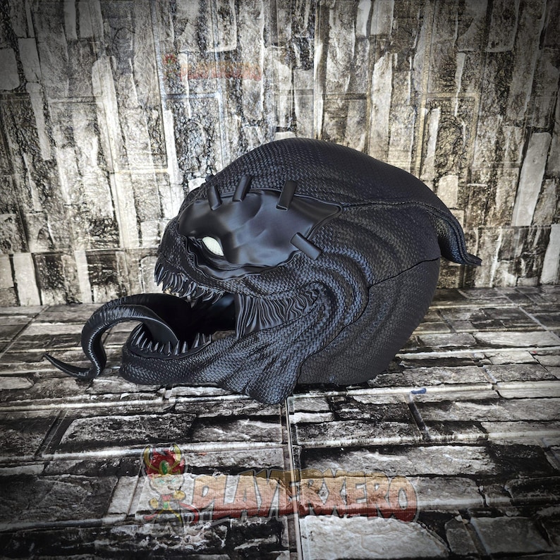 Venompool Mask Venom Mask 3D Printed | Venompool Symbiote Hybrid Cosplay Helmet ...