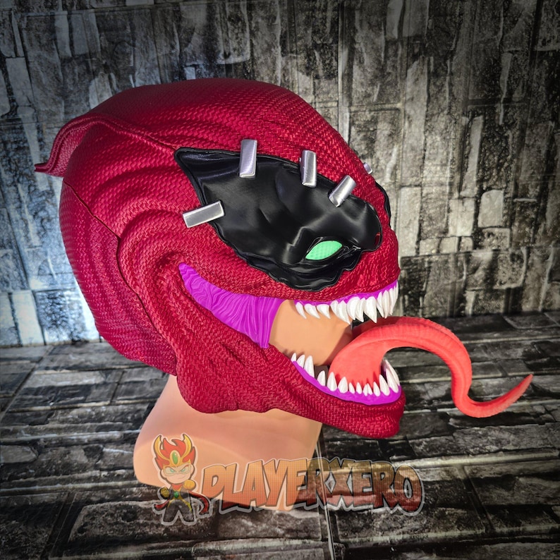 Venompool Mask Venom Mask 3D Printed | Venompool Symbiote Hybrid Cosplay Helmet ...
