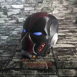 Deadpool Mask  – 3D Printed Cosplay Helmet with Magnetic Connections – Fast Shipping