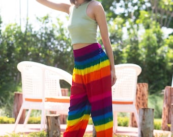 Boho Pants Harem Pants women with pockets hippie Bohemian Beach Pants Long pants