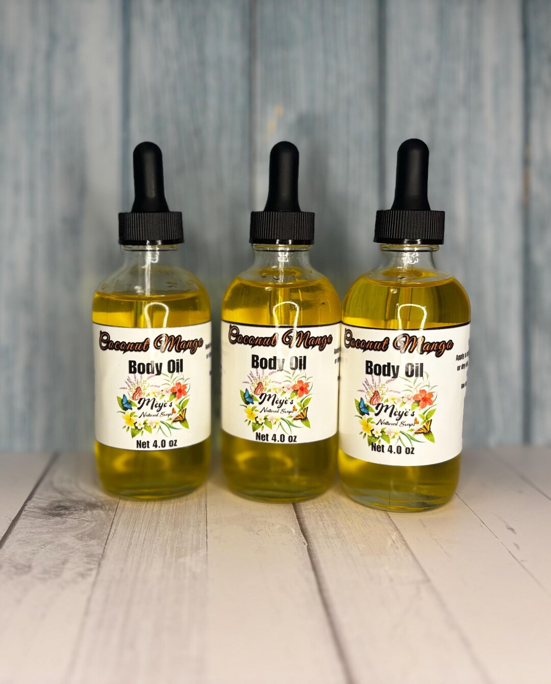 Handcrafted 4 Fl Oz Body Oil - Etsy