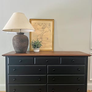 SOLD * Do Not Purchase - Solid Wood 9 Drawer Dresser