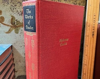 The Works of Alphonse Daudet Vintage 1929 hb book Black's Readers Service One Volume Edition