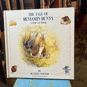 1993 The Tale of Benjamin Bunny A Pop-Up Book hb book Beatrix Potter Childrens Book Derrydale Books Pop Up