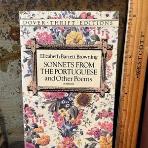 1992 Sonnets From the Portuguese and Other Poems Elizabeth Barrett Browning Vintage Dover Thrift Editions PB Book