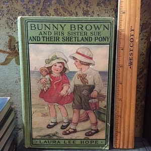 1918 Bunny Brown and his Sister Sue and Their Shetland Pony HB Book