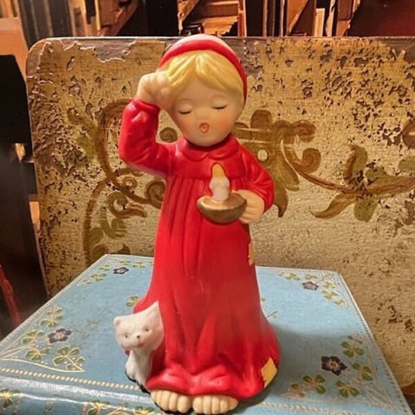 Nightcap and Candle Etsy