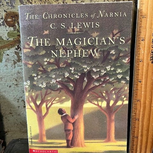 Vintage 1995 The Magician's Nephew Chronicles of Narnia C. S. Lewis pb Book