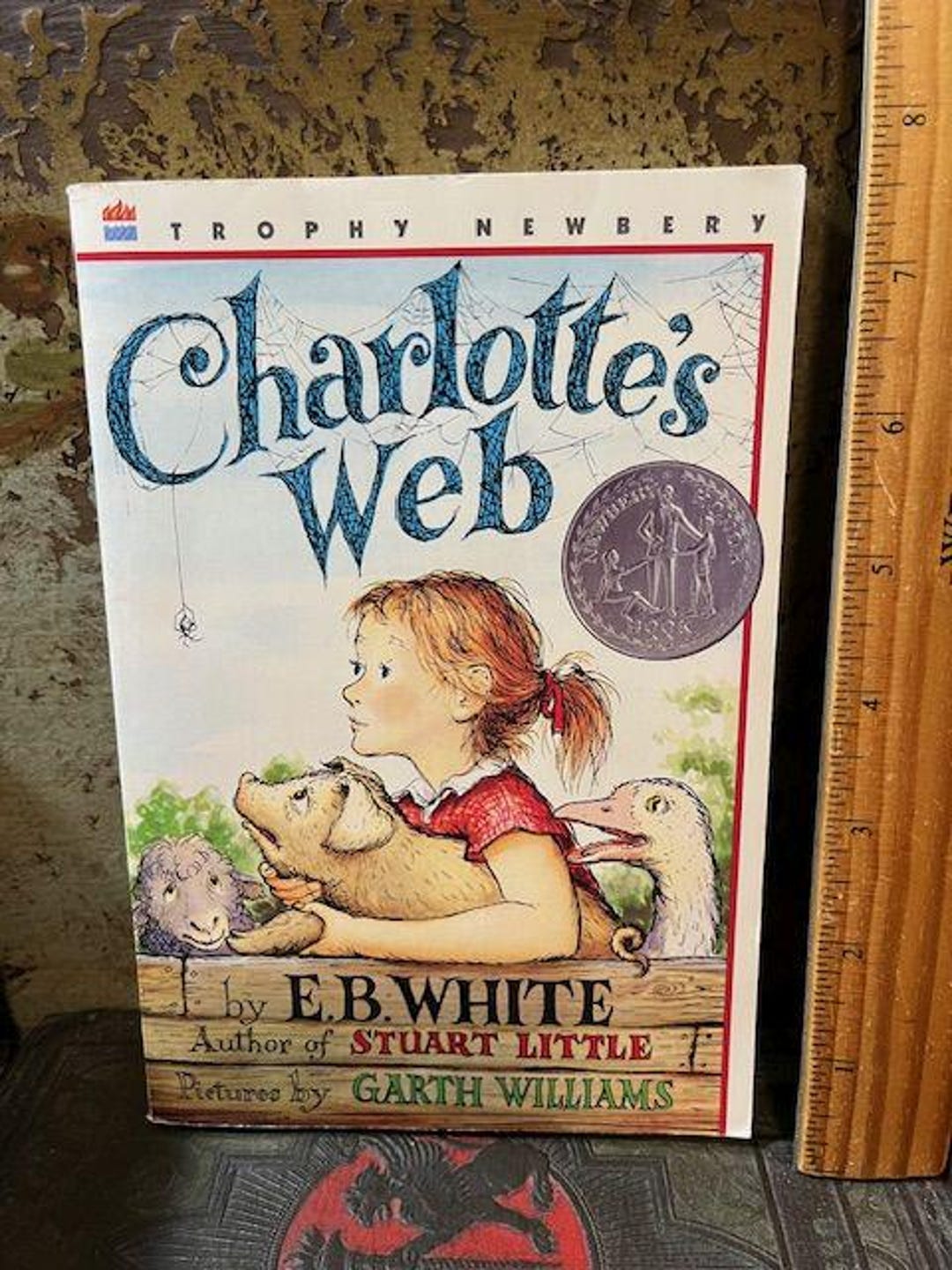 1995 Charlotte's Web Pb Childrens Book by E.B. White Garth Williams ...