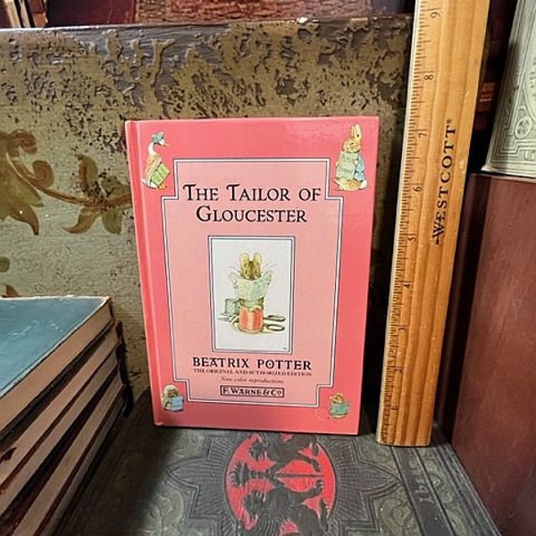 1992 The Tailor of Gloucester Beatrix Potter Childrens Book  Warne The Original and Authorized Edition