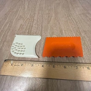 Tupperware Silicone Scraper Pot Scraper Silicone Orange Spatula – ezmarketim