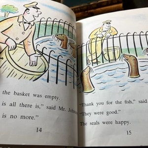 1959 Sammy the Seal by Syd Hoff Cute Vintage Book for Childen Etsy 1959 Sammy the Seal by Syd Hoff Cute Vintage Book for Childen Etsy