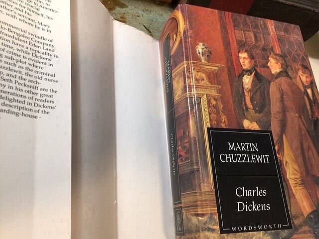 Charles Dickens Martin Chuzzlewit Vintage 1994 Hb Book W/dj